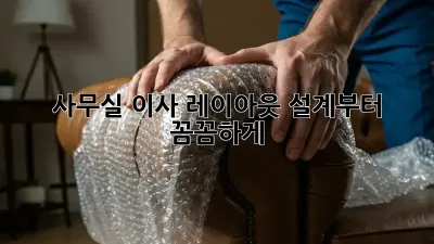사무실 이사? 레이아웃 설계부터 꼼꼼하게!